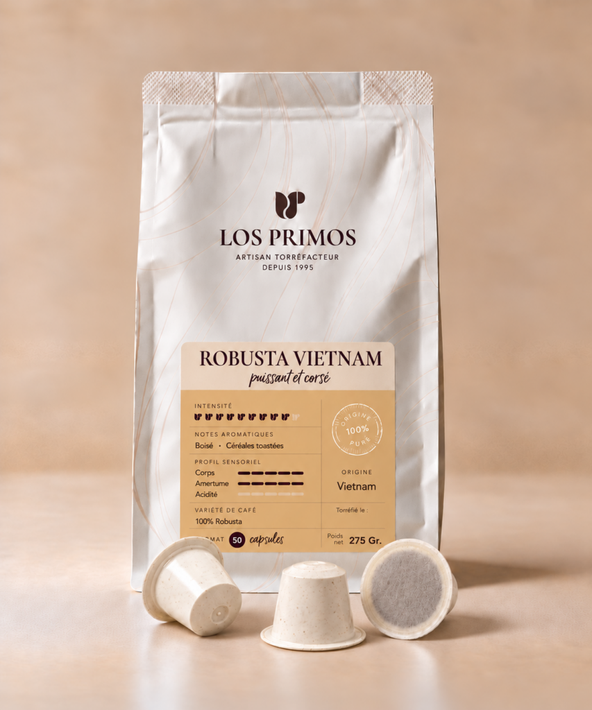Sac De Capsules De Café ROBUSTA VIETNAM CAPSULES Los Primos